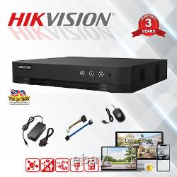 Enregistreur CCTV Hikvision DVR iDS-7208HUHI-M1 AcuSense Turbo 8 canaux 4K 8MP.