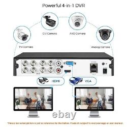 Enregistreur DVR ZOSI 8CH 1080P 5MP Lite HD pour système de caméra CCTV HDMI VGA H. 265+
