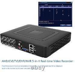 Enregistreur DVR de vidéosurveillance 5MP Lite 8 voies H. 265+ Hybrid 5-en-1