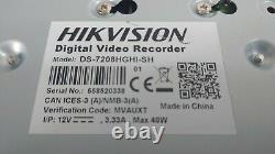 Enregistreur Vidéo Numérique Hikvision Ds-7208hghi-sh 2 To Storage