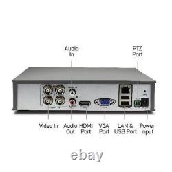 Enregistreur de sécurité CCTV Swann DVR 1580 4 canaux HD 720p AHD TVI 1TB HDD HDMI VGA