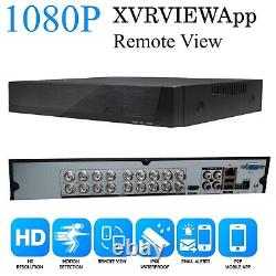 Enregistreur vidéo 16 canaux CCTV DVR 1080P avec disque dur pour système de caméra + 1 To