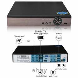 Enregistreur vidéo 4 canaux CCTV DVR Box 5MP avec disque dur de 1 To et système HDMI HOME
