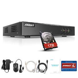 Enregistreur vidéo ANNKE 5MP Lite 8CH H. 265+ DVR CCTV pour système de caméra de sécurité