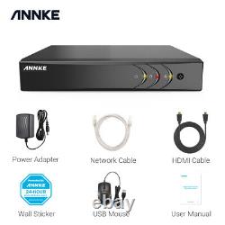 Enregistreur vidéo ANNKE 5MP Lite 8CH H. 265+ DVR CCTV pour système de caméra de sécurité