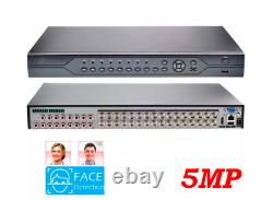 Enregistreur vidéo de sécurité 32 canaux DVR Ultra HD 5MP HDMI VGA BNC H. 265 4 en 1 CCTV