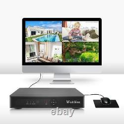 Enregistreur vidéo numérique CCTV 4IN1 intelligent Full HD 5MPN 1080P 8 canaux DVR P2P HDMI