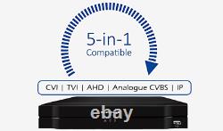 Enregistreur vidéo numérique SPRO Lite DVR 5 en 1 4 8 16 canaux 5MP CCTV avec VGA HDMI BNC