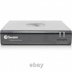 Enregistreur vidéo numérique Swann DVR 8 canaux 4480 avec disque dur de 2 To, CCTV 1080p HD VGA HDMI