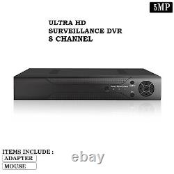 Enregistreur vidéo numérique à 2MP-5MP 4 8 16 32 canaux CCTV DVR AHD 1920P VGA BNC HDMI.