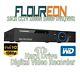 Floureon 5-en-1 16ch Cctv 1080p Enregistreur Vidéo Numérique Dvr (disque Dur 4to) 506