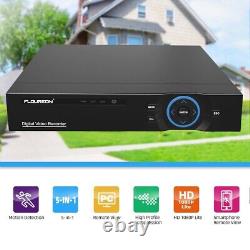 Floureon 5-en-1 16CH CCTV 1080P Enregistreur Vidéo Numérique DVR (Disque Dur WD 4TB) 506
