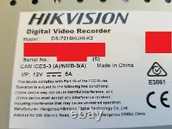 Hik Vision Ds-7216huhi-k2 16 Channel Dvr Cctv Recorder 6 Mois Gui4
