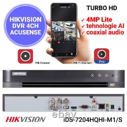 Hikvision 3K DVR 5mp Turbo HD iDS-720HQHI Système de sécurité CCTV à 4-8-16 canaux Royaume-Uni
