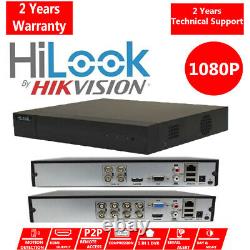 Hikvision 4/8/16 Chaîne Hd Tvi Cctv Dvr 1080p Système De Surveillance Full Hd P2p