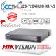 Hikvision 4 Chaîne 8mp Dvr Enregistreur Vidéosurveillance Tvi Turbo H 4ch Ids-7204huhi-k1/4s(b)