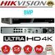 Hikvision 8ch Nvr 4k 8mp Poe Network Video Recorder Ip Hdmi Ds-7608ni-k2 / 8p Cctv