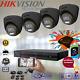 Hikvision 8mp 4k Cctv System H. 265+ Dvr Hd Home Security Camera Kit Outdoor