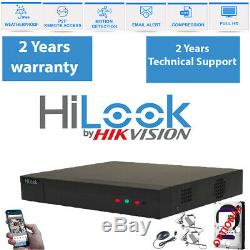 Hikvision Cctv Dvr Enregistreur Hilook 4 / 8channel Cctv Dome Système De Caméra Hd Kit P2p