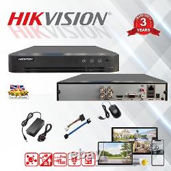 Hikvision DVR Turbo 1080P Full HD HDMI 4CH 8CH CCTV Security Camera Recorder UK	<br/>	Hikvision DVR Turbo 1080P Full HD HDMI 4CH 8CH Enregistreur de caméra de sécurité CCTV UK