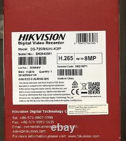 Hikvision Ds-7208huhi-k2 Enregistreur Vidéo Numérique 8mp