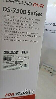 Hikvision Ds-7316huhi-k4 16 Canaux 4k Turbo Hd Hybride Cctv Magnétoscope Numérique