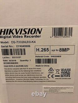 Hikvision Ds-7332huhi-k4 32 Channel Turbo Cctv Dvr Recorder Tvi, Cvi, Ahd