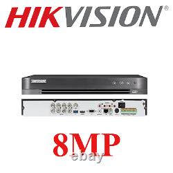 Hikvision Dvr Cctv 8canaux Enregistreur Vidéo Numérique 8mp 4k Tvi Turbo Hd