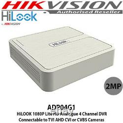 Hikvision Hilook 4 Channel 2mp Dvr Cctv Enregistreurs Avec Disque Dur 500 Go/1 To/2 To/4 To