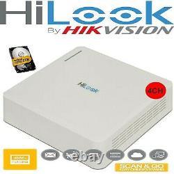 Hikvision Hiwatch Dvr-108g-f1 8ch Ou Hilook Dvr-104g-f1 Hd Video Recorder Hdd Royaume-uni