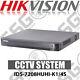 Hikvision Ids-7208huhi-k1/4s Acusense Turbo 8ch 4k 8mp Dvr Cctv Recorder Onvif