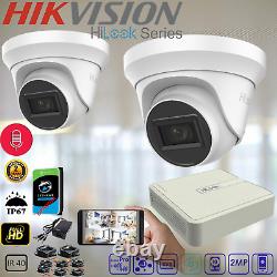 Hilook Cctv 2mp Hikvision Home Security System 1080p 8ch Dvr Audio MIC Caméra