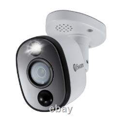 Kit de caméras de vidéosurveillance Swann 4K DVR 8-5680 8 canaux 1 To avec 4 x PRO-4KWLB projecteurs et sirène