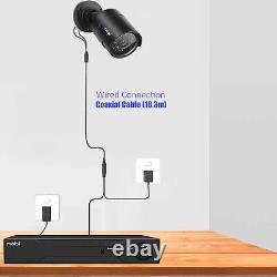 Kit de système de caméra de sécurité CCTV pour la maison extérieure 1080P HD 4CH DVR IR avec disque dur