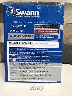 Kit système de sécurité de caméra de surveillance Swann Dvr4-1500 avec disque dur 4ch Dvr 1080p HD