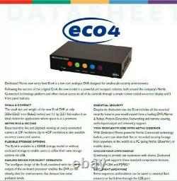 Micros Dédiés Eco 4 Dvr Compact Cctv Recorder 500 GB D1 Qualité