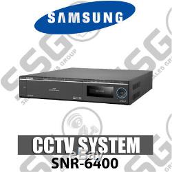 Samsung Snr-6400 Network Video Recorder Sécurité Cctv Ip Nvr 64 Canaux Hd