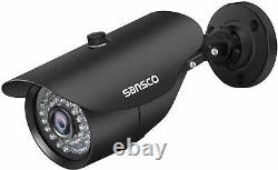 Sansco Home Surveillance Smart Cctv System 1080p Hd 4ch Dvr Caméra D'extérieur Ip66