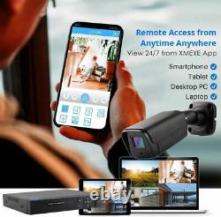 Smart Cctv Camera System Hd 5mp Lite 1080p Dvr Sécurité À La Maison Avec 1 To Disque Dur