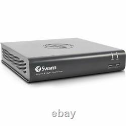 Swann 8 Channel 1080p Hd Dvr Enregistreur 1 To Hdd & Pro-t854 Caméra Dôme Cctv Kit
