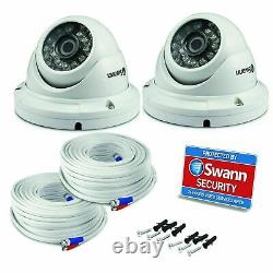 Swann 8 Channel 1080p Hd Dvr Enregistreur 1 To Hdd & Pro-t854 Caméra Dôme Cctv Kit
