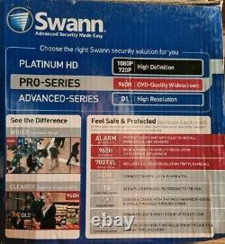 Swann Dvr8-3425 8ch Cctv 960h Recorder 4 X Pro-735 Cams 7 Capteurs D’alarme - Sirène