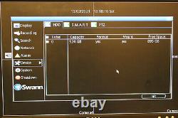Swann Dvr-4550 Full Hd 1080p 4 Channel 1tb Hdd Cctv Digital Video Recorder #ref1