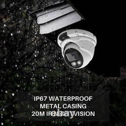 Système De Caméra Vidéosurveillance 5mp Dome Bullet Hd Dvr Maison Sécurité Extérieure Avec Disque Dur