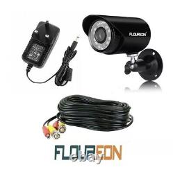 Système de caméra de sécurité CCTV HD 1080P Flouren Kit 4CH DVR extérieur à domicile IR