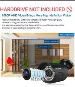 Système de caméra de sécurité CCTV HD 1080P Floureon Kit 3000TVL 8CH DVR Surveillance