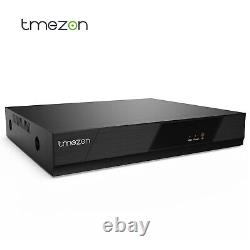 Système de caméra de sécurité CCTV TMEZON HD 1080P 4CH DVR Enregistreur Vision nocturne à domicile