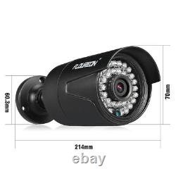 Système de caméra de sécurité Flouren 1080P HD CCTV Kit 8CH 3000TVL DVR Surveillance UK