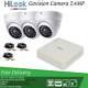 Système De Caméra De Sécurité Hikvision Cctv Hd 1080p Avec Enregistreur Dvr Et Disque Dur Pour La Maison En Extérieur