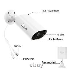 Système de caméra de sécurité IP câblée ANRAN CCTV extérieure pour la maison avec vision nocturne 8CH 2MP DVR
